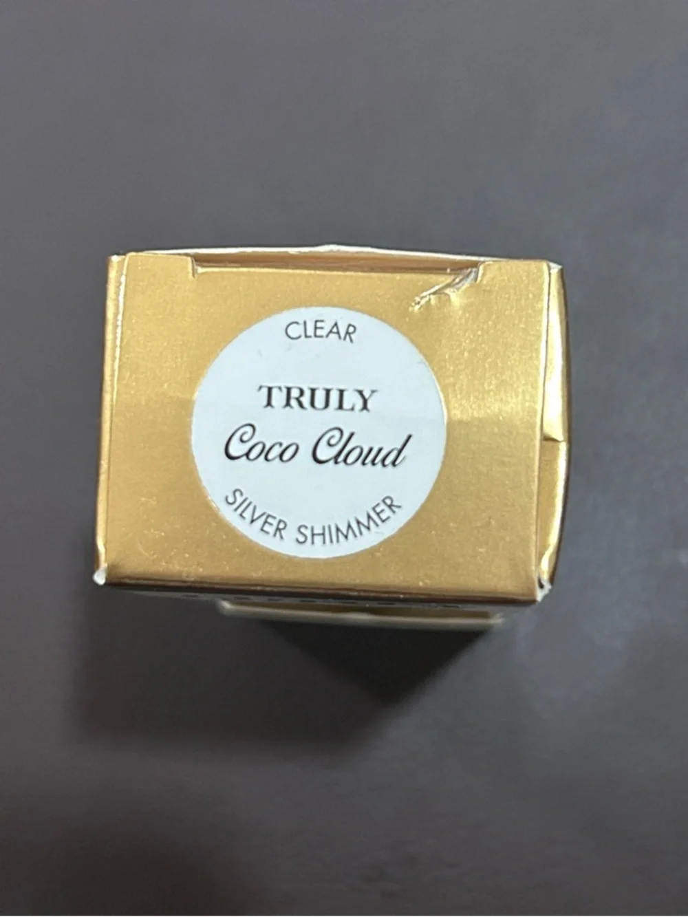 TRULY Lip Gloss in Clear with Silver Shimmer. NWT